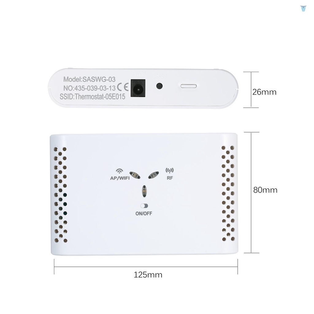 Thiết Bị Điều Khiển Nhiệt Độ Sàn Nhà Thông Minh Kết Nối WIFI Không Điều Khiển Bằng Giọng Nói