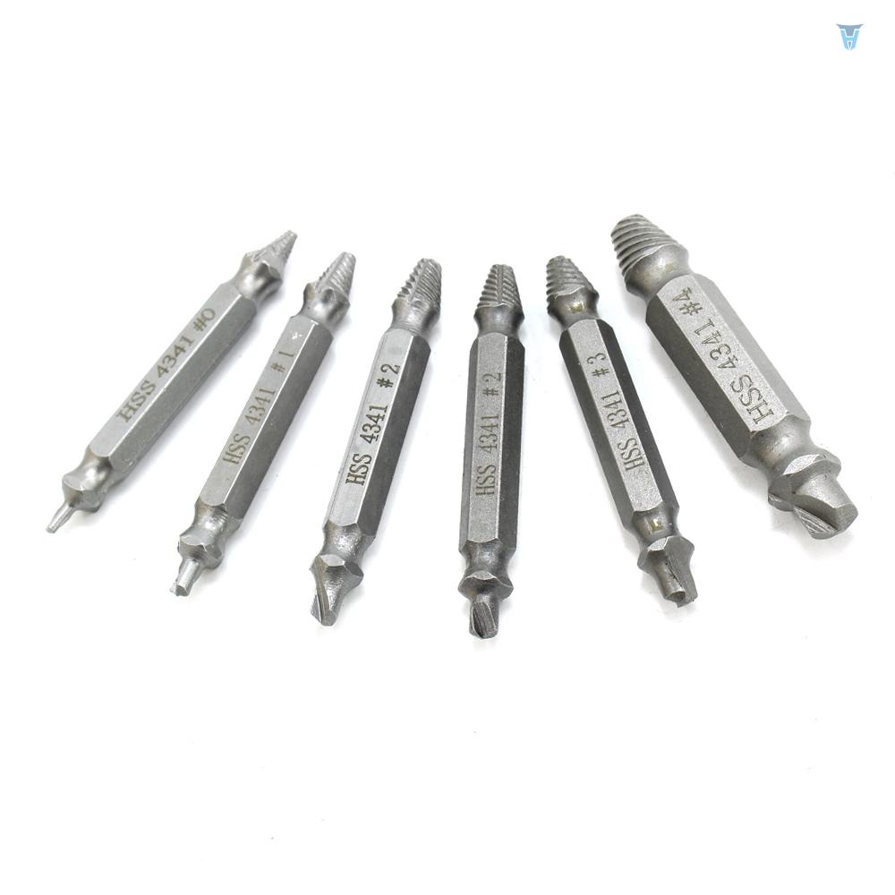 Set 6 Đầu Mũi Khoan Tháo Gỡ Ốc Vít Bị Hỏng