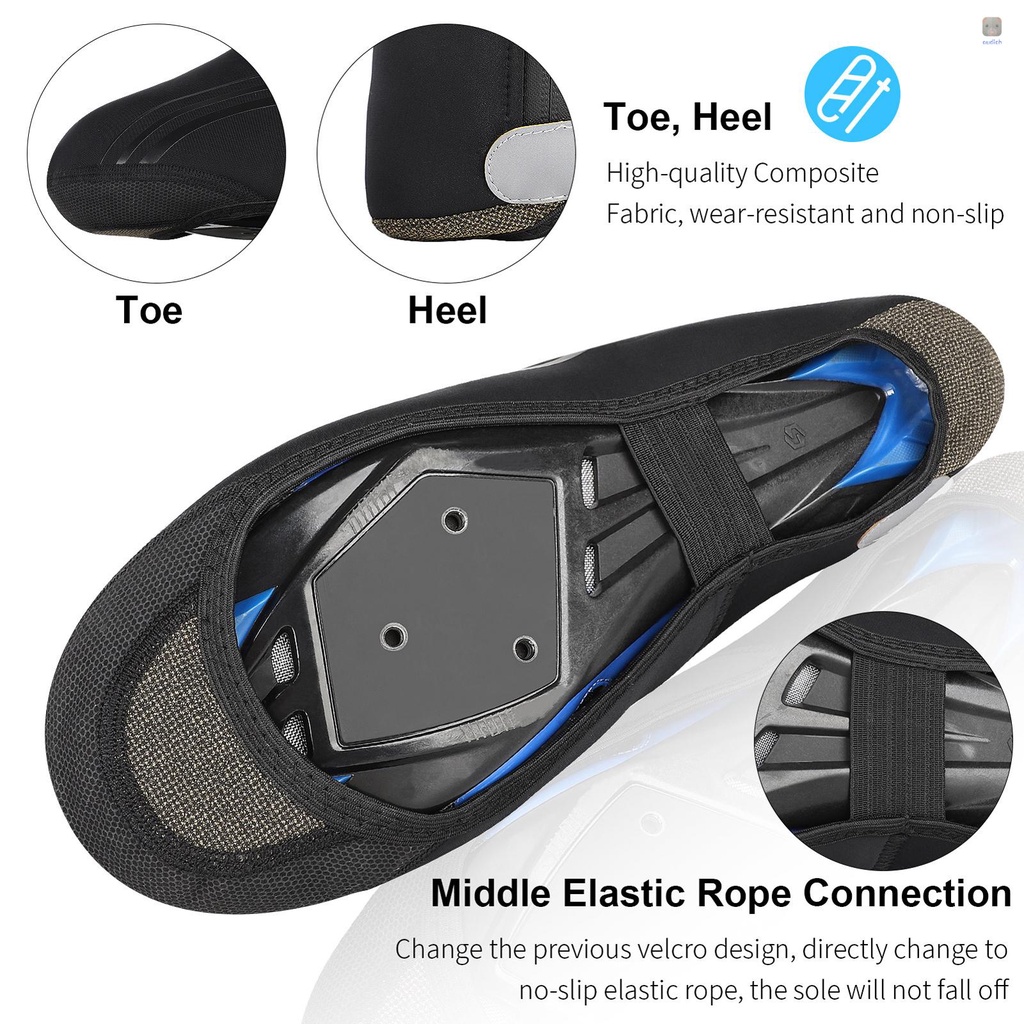 Vỏ Bọc Giày Đi Xe Đạp Giữ Ấm Mùa Đông Tiện Dụng