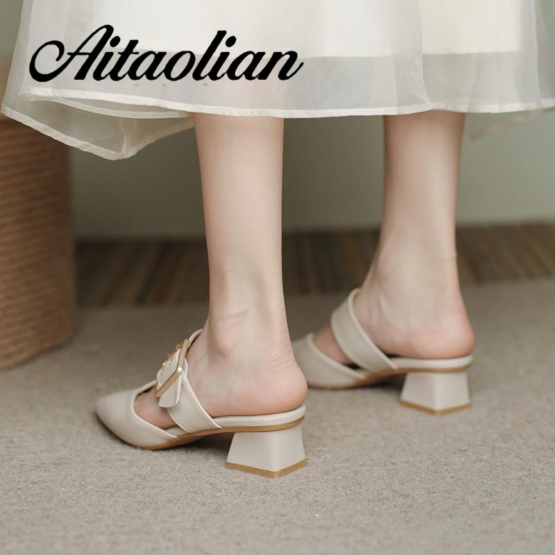 Dép Cao Gót Thời Trang Thanh Lịch Cho Nữ