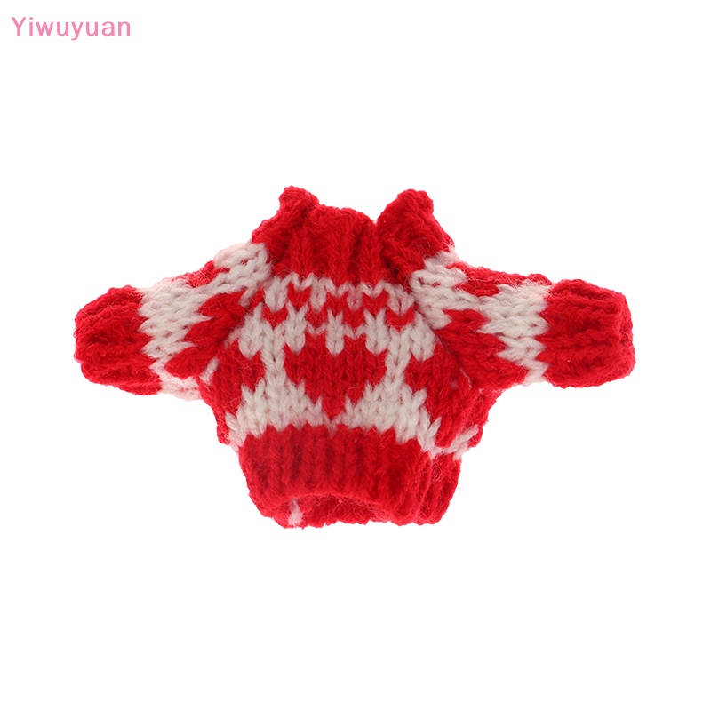 Bộ Áo Sweater Tay Thỏ + Quần Short Đáng Yêu Cho Búp Bê Tỷ Lệ 1 / 12 Mới