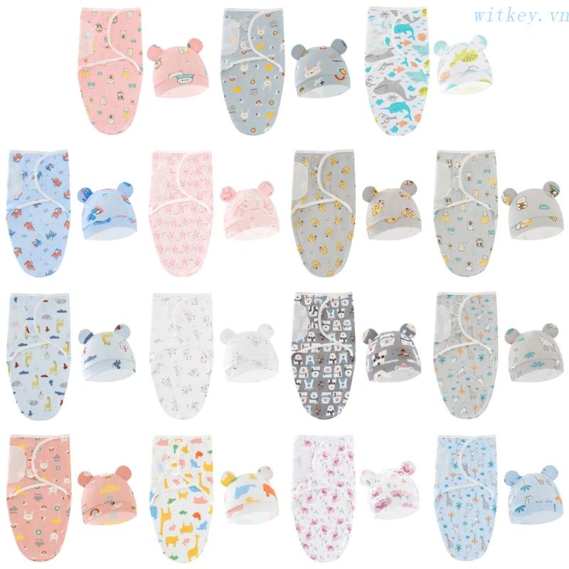 Chăn Quấn Em Bé Bằng Cotton Họa Tiết Đầu Lâu Độc Đáo