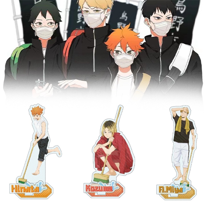 Bài Hát Anime Haikyuu!! Mô Hình Nhân Vật Hoạt Hình Bằng Acrylic Trang Trí Bàn Làm Việc