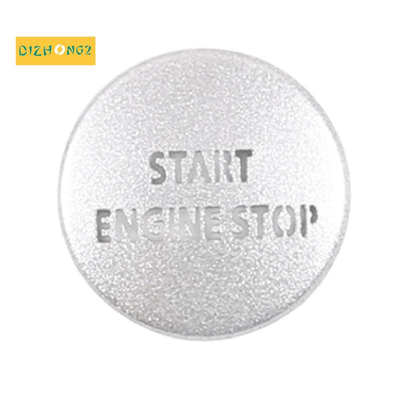 Miếng Dán Nút Bấm Khởi Động Màu Bạc Cho LR4 Discovery 4 &amp; Land Rover Range Rover Sport 2010-2013