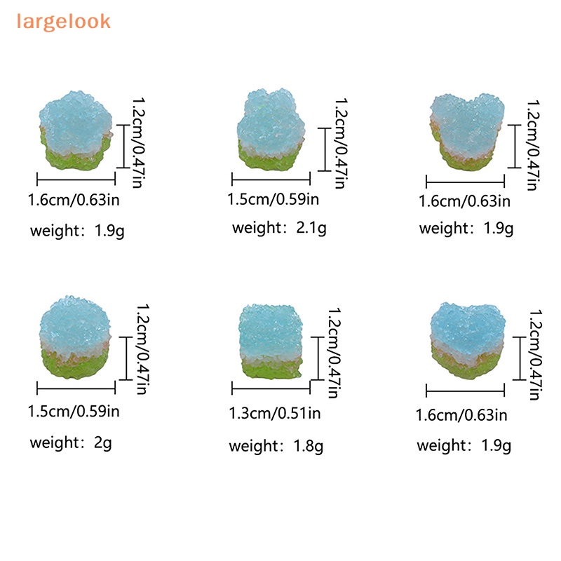 Bộ 5 Đồ trang trí Kẹo Mưa Mini Phát Sáng Dùng Trang Trí Xe Hơi