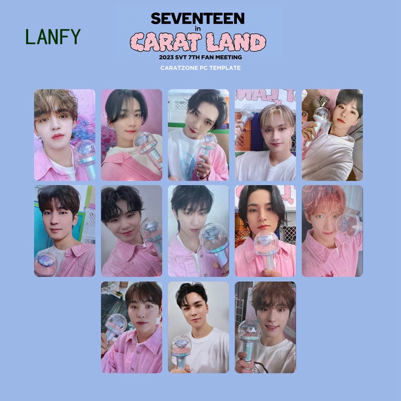 Bộ 13 Thẻ Hình Nhóm Nhạc SEVENTEEN 2023 CARATLAND