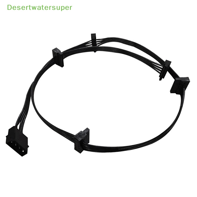 Cáp Chia Nguồn Ổ Cứng 4pin IDE Male 1 Sang 5 SATA 15Pin