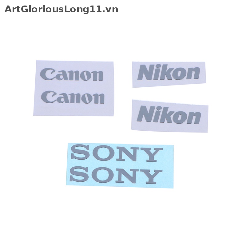 Miếng Dán Logo Artglorious Lang Leica Bằng Kim Loại Trang Trí Điện Thoại / Máy Ảnh