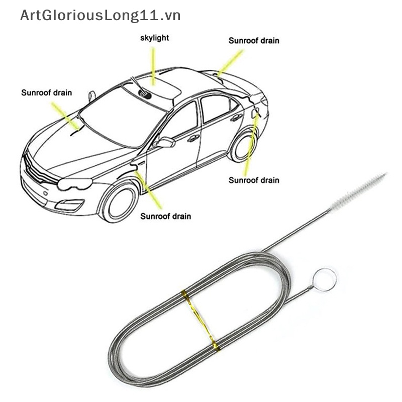 Dụng Cụ Vệ Sinh Lỗ Thoát Nước Xe Hơi Dài 155cm Tiện Dụng