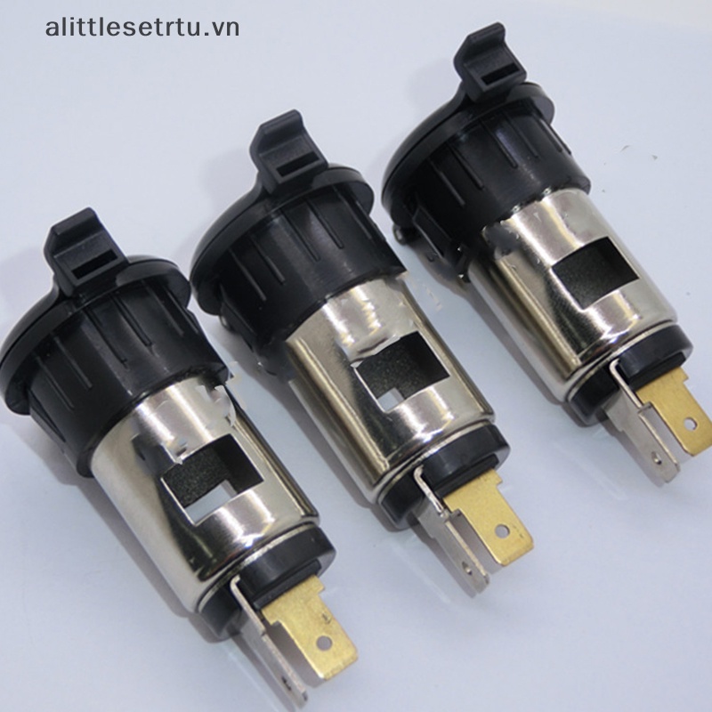 Ổ Cắm Điện Alittlesetrtu 10A Chống Thấm Nước Cho Xe Hơi