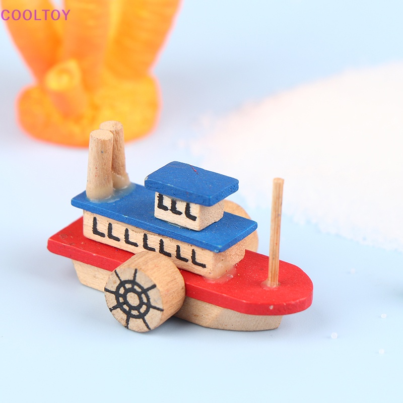 Thuyền Ferry Mini Tỉ Lệ 1: 12 Trang Trí Nhà Búp Bê