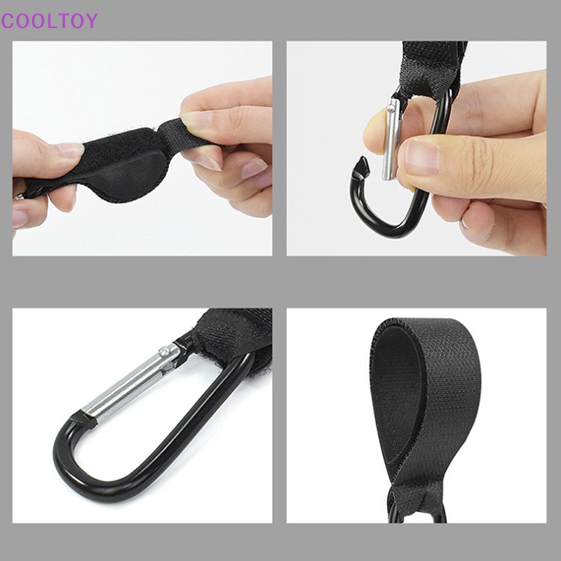 Móc Treo Đồ Gắn Xe Đẩy Em Bé Bằng Hợp Kim Nhôm Tiện Dụng