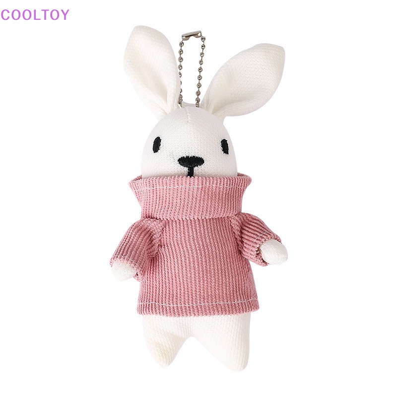 Móc Khóa Thỏ Nhồi Bông Dễ Thương