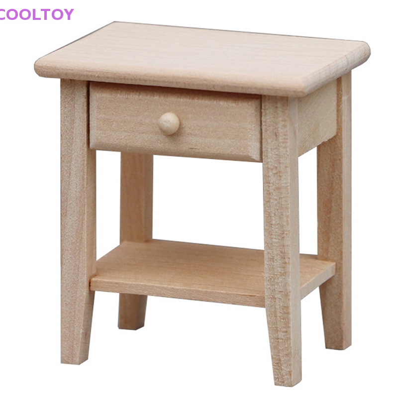 Cooltoy Mô Hình Nội Thất Phòng Khách / Giường Ngủ Thủ Công Màu Trơn Mini Tỉ Lệ 1 / 12 Trang Trí Nhà Búp