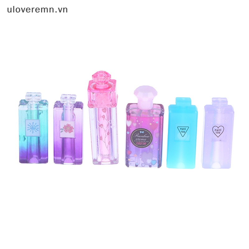 Set 12 Son Môi 1: 6 Trang Điểm Cho Nhà Búp Bê