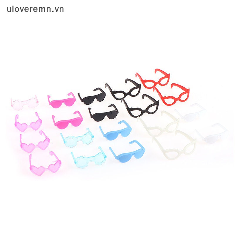 Set 20 Mắt Kính Nhiều Màu Sắc Dùng Để Trang Trí Nhà Búp Bê