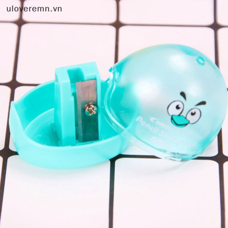 Uloveremn Set 4 Đồ Gọt Bút Chì Họa Tiết Hoạt Hình Đơn Giản Dành Cho Trẻ Em