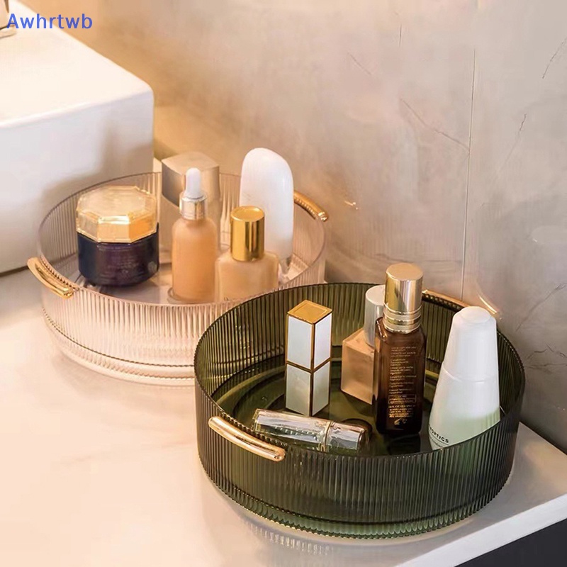 Phụ Kiện Cho Xe Hơi Awhrtwb 360 Độ Tiện Dụng Và Bền ° Khay Đựng Đồ Trang Điểm Có Thể Xoay Được Tiện Dụng Cho Nhà Bếp Mới