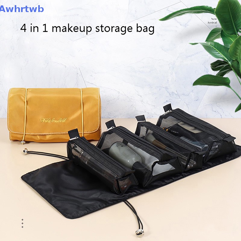 Set 4 Túi Đựng Đồ Trang Điểm 4 Trong 1 Tiện Dụng Khi Đi Du Lịch Mới