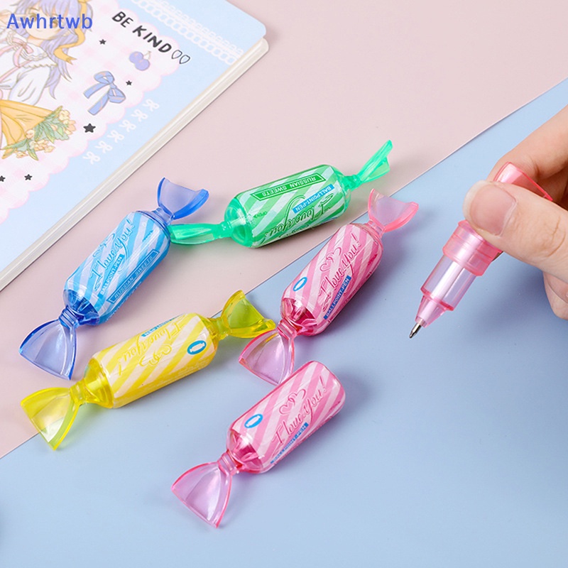 Bút Bi Màu Kẹo Ngọt Kiểu Dáng Sáng Tạo Cho Học Sinh Mới