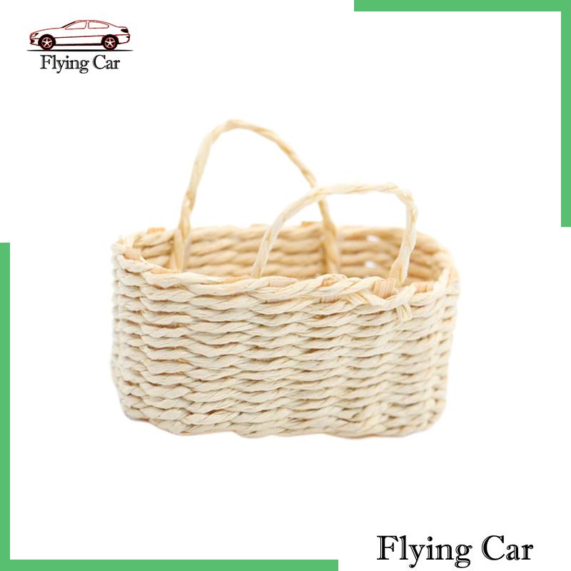 Giỏ Đan Tay Thủ Công Mini Phong Cách Dành Cho Nhà Búp Bê 1 / 12 Lzdjfmy2
