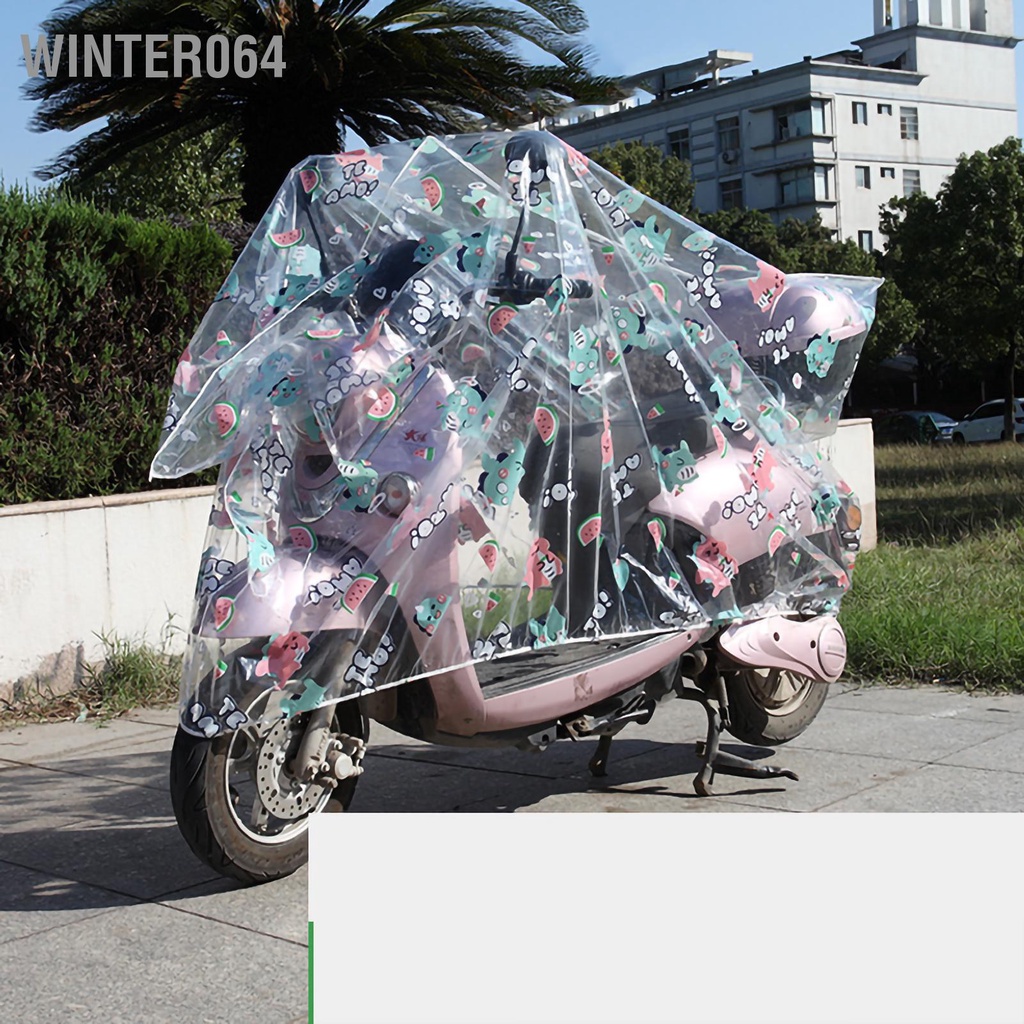 Winter064 Xe Điện Che Mưa Tuyết Nắng Chống Bụi Thấm Thời Tiết Cho Đạp Máy