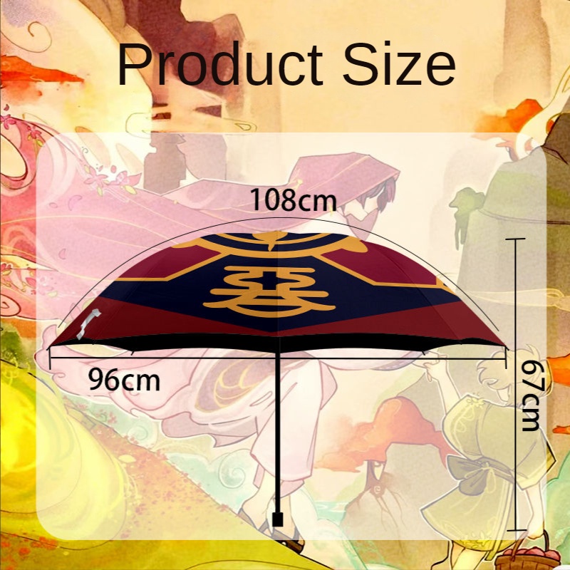 ★Genshin Impact★Quạt Cầm Tay Chơi game merchandise scaramouche & wanderer vinyl Hai Chiều Tiện Lợi