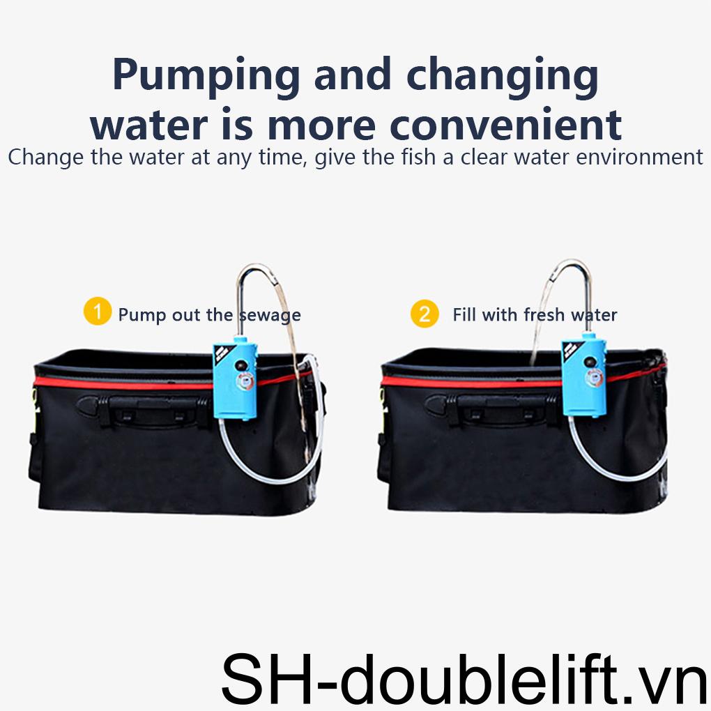 Máy Bơm Oxy Tự Động Hai Chế Độ Sạc USB Tiện Dụng Cho Các Hoạt Động Ngoài Trời