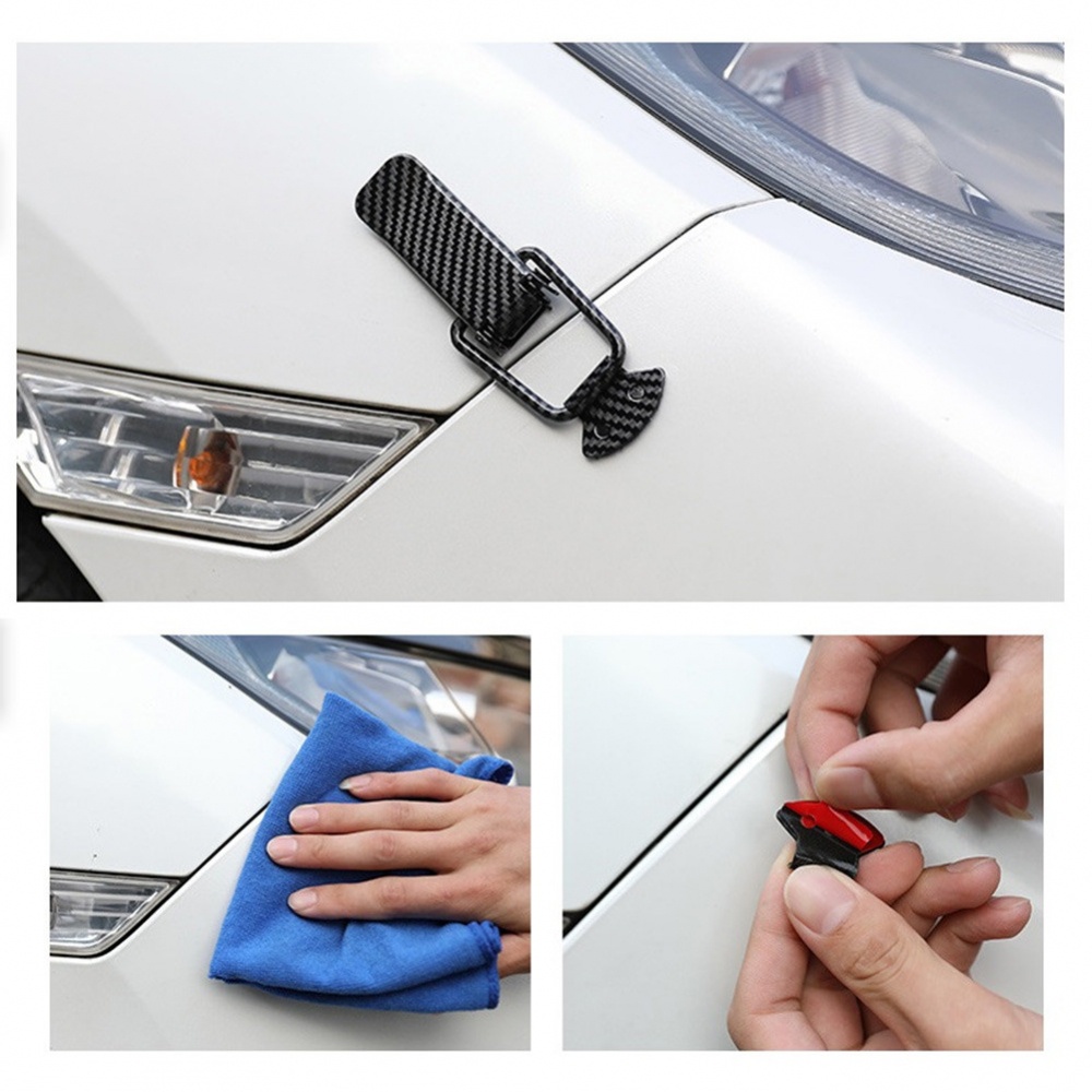 FENDER Set 2 Phụ Kiện Khóa Nắp Capo Xe Ô Tô