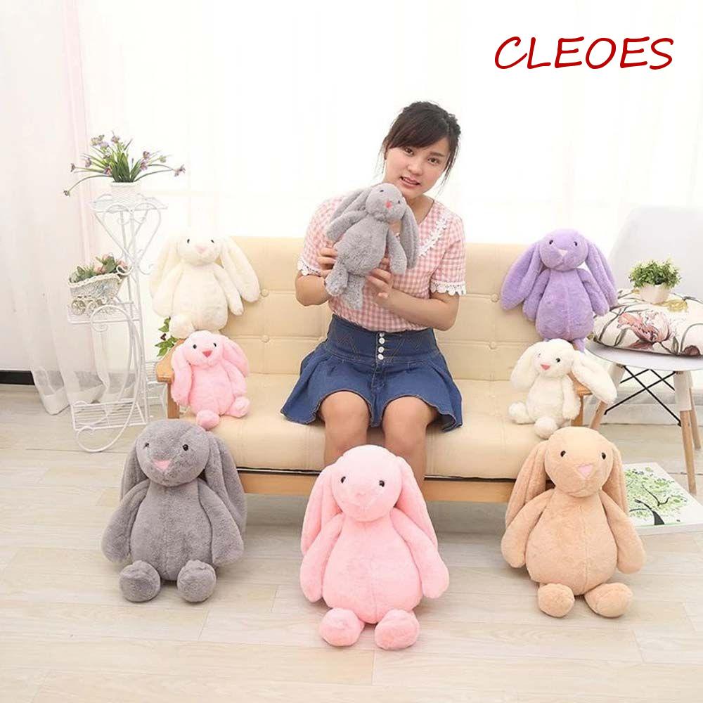 Đồ chơi nhồi bông Hình Thỏ Tai Dài Dễ Thương