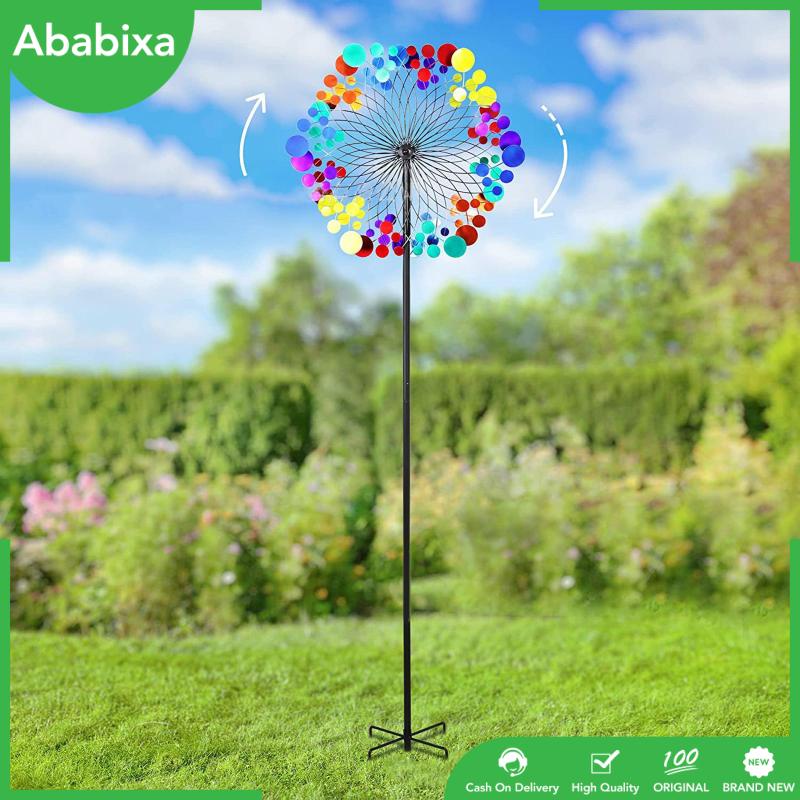 Vòng Bắt Giấc Mơ Bằng Sắt Điêu Khắc Nhiều Màu Trang Trí Sân Vườn