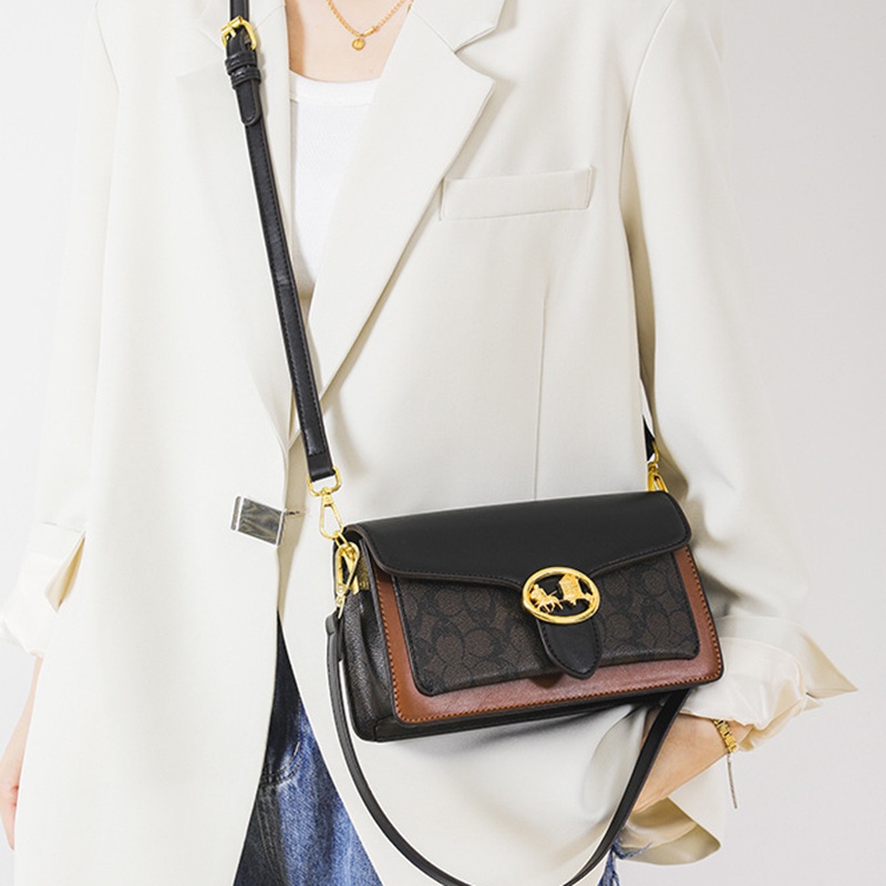 Túi Đeo Vai Hình Vuông Cỡ Nhỏ Phong Cách Cổ Điển Thời Trang Cho Nữ