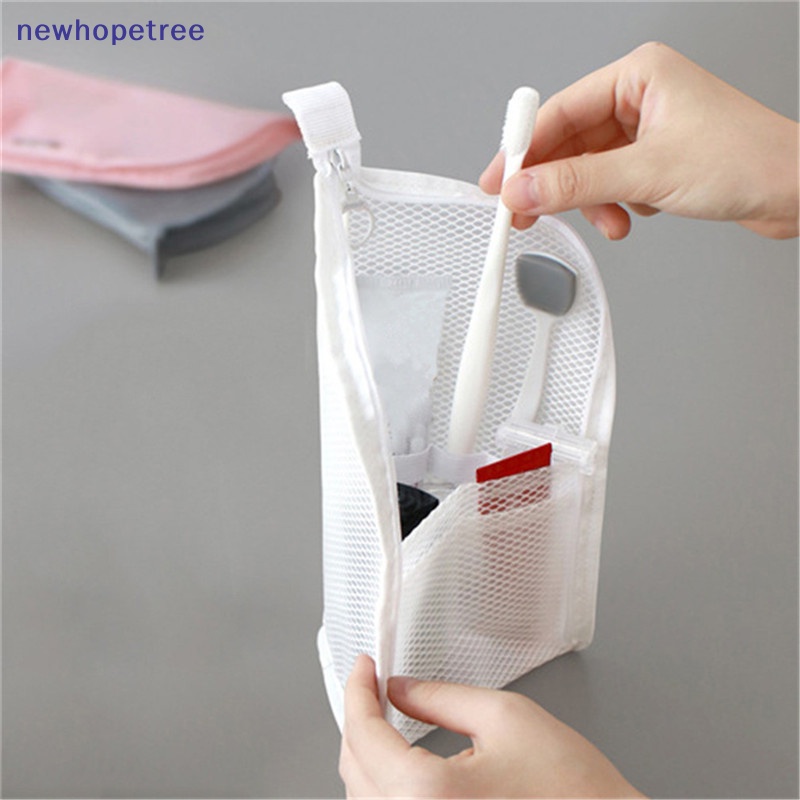 1 Túi Lưới Đựng Cọ Trang Điểm Tiện Lợi Khi Đi Du Lịch