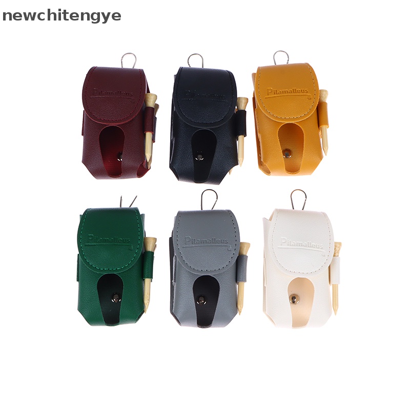 Túi Đựng Bóng Golf Mini Bằng Da PU Kèm 2 Túi Đựng Tiện Dụng