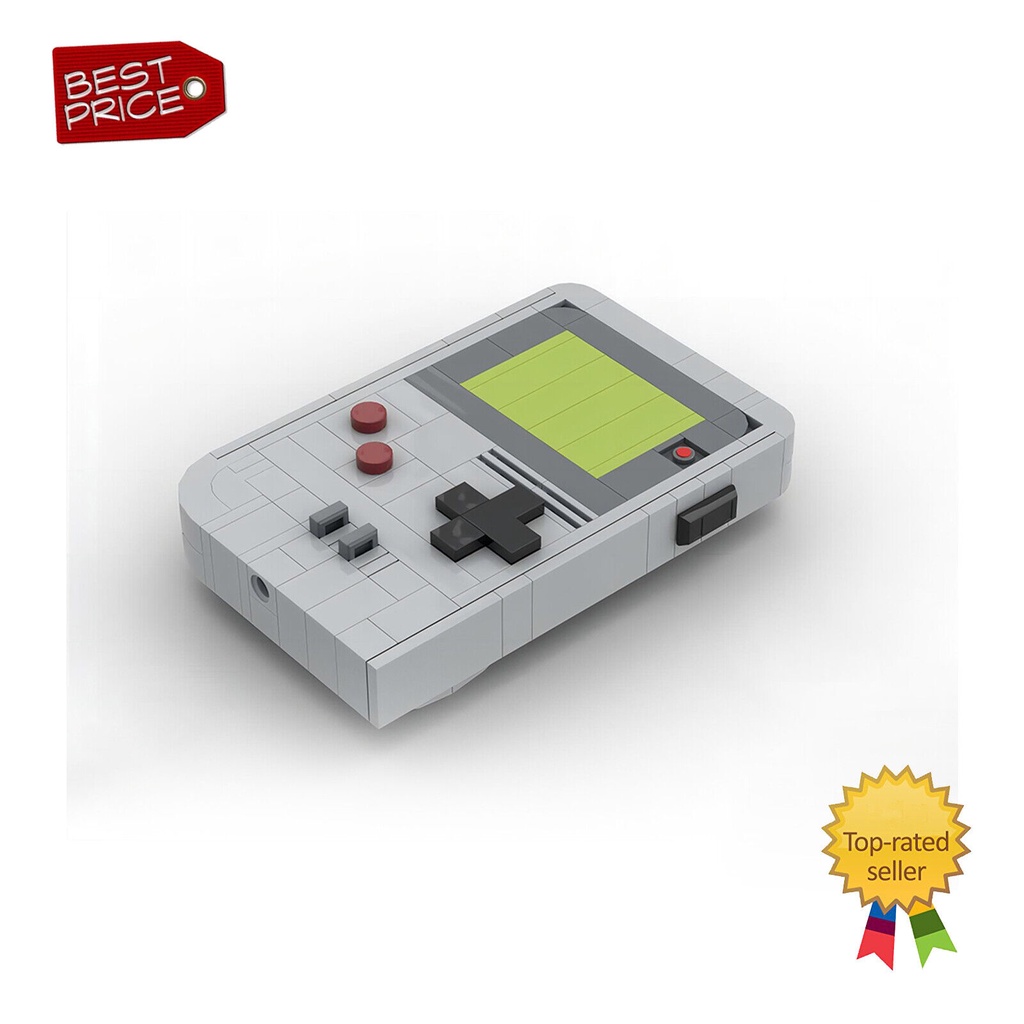 Kẹp Tóc MOC-Giày Xưa127451 Bộ Mô Hình Máy Chơi Game Boy 191 Mảnh Tương Thích Với LEGO 100% Chất Lượng Cao
