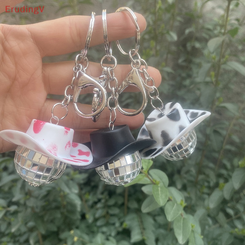 [ErudingV] Bóng Treo Kính Chiếu Hậu Disco Trang Trí Xe Hơi [Mới]