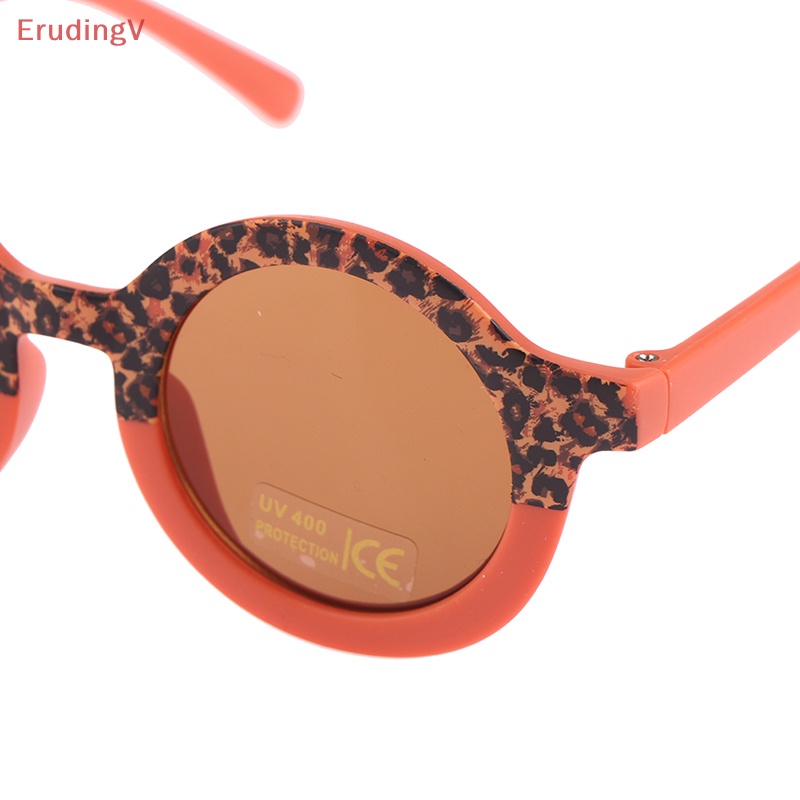 Kính Mát Tròng Đôi Họa Tiết Da Báo Phong Cách Vintage Dễ Thương Cho Bé