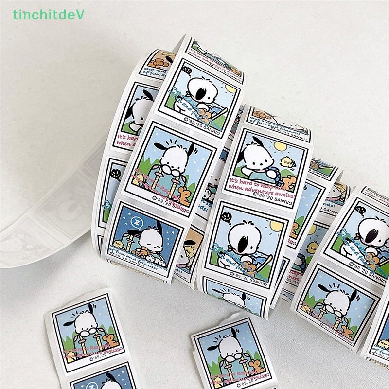Bộ 200 Miếng Dán Trang Trí Kiểu Hoạt Hình Pochacco Dễ Thương Diy