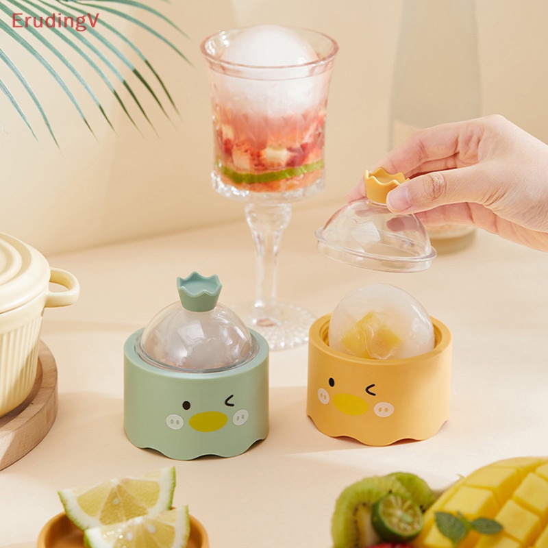 Khuôn Làm Đá Viên Bằng Silicon Hình Quả Bóng Dễ Thương