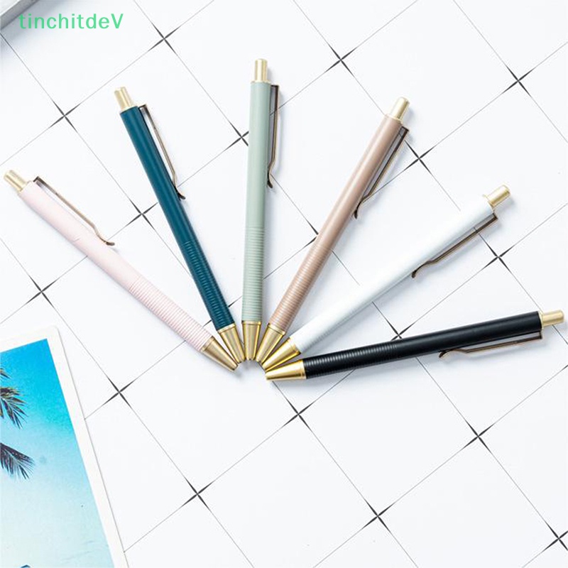 Bút Bi Kim Loại Nhiều Màu Sắc Phong Cách Nhật Bản
