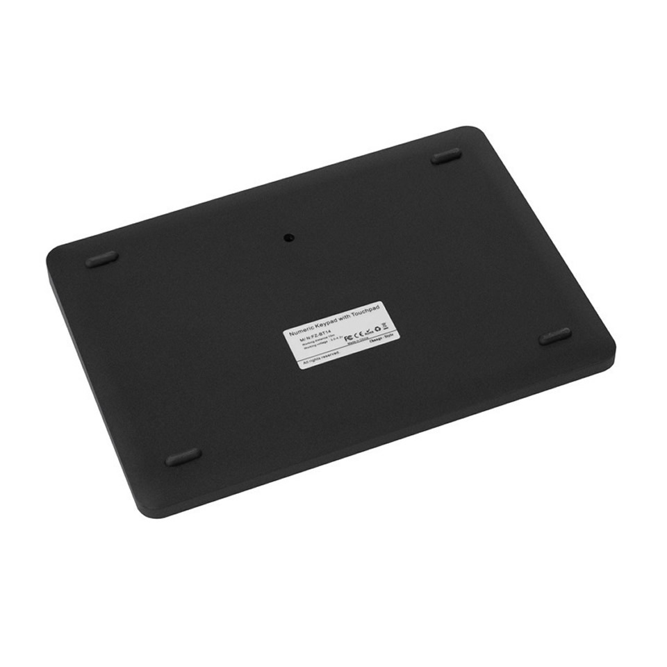 Bàn Phím Số Không Dây 22 Phím Mini 2.4G Bluetooth Màu Đen Có Thể Sạc Lại