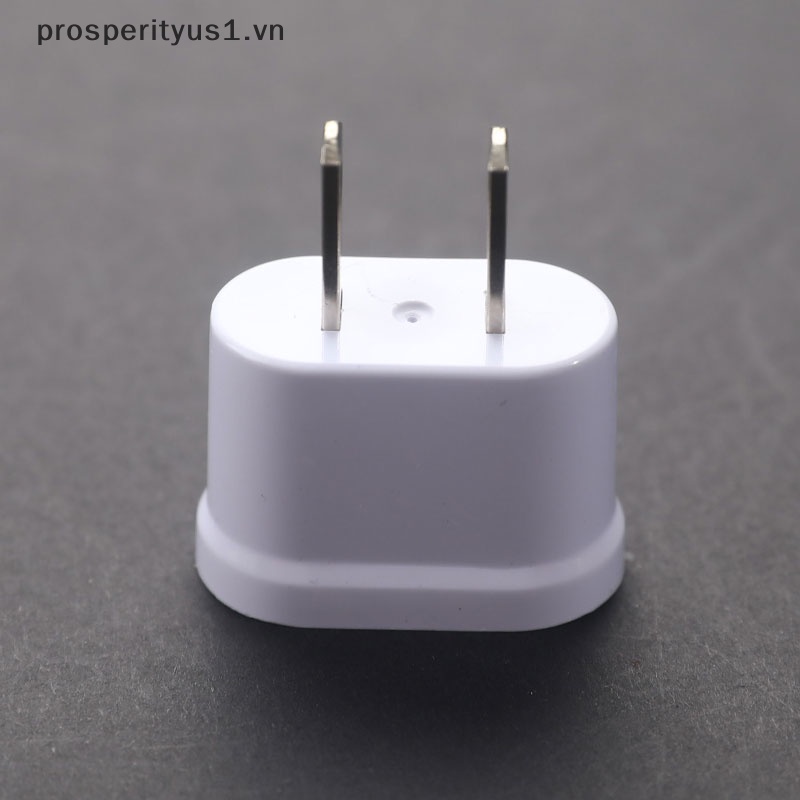 Phích Cắm Chuyển Đổi US Plug Sang EU Đa Năng Tiện Dụng prosperityus1
