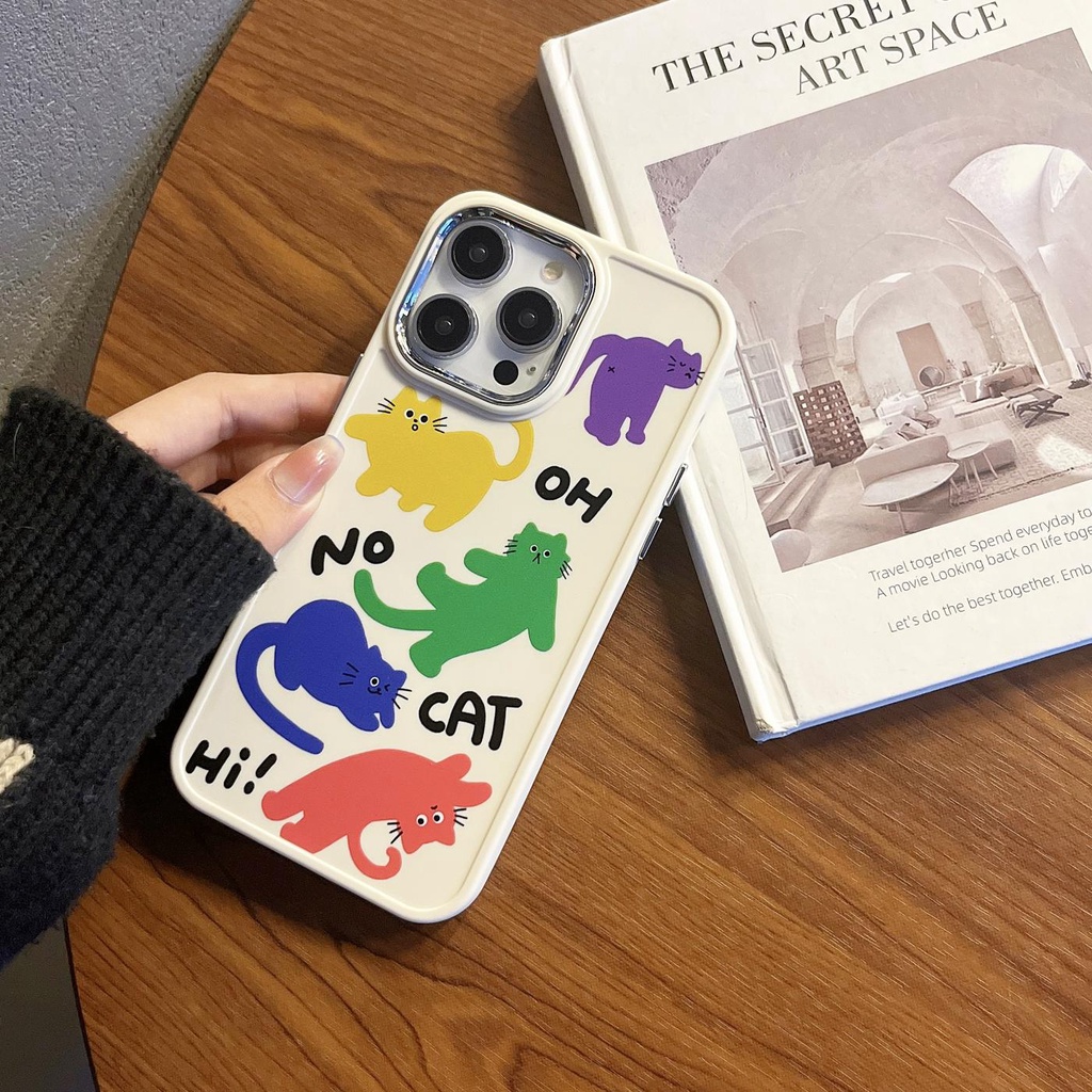 Ốp Điện Thoại TPU Dẻo Họa Tiết Chó Mèo Dễ Thương Chống Rơi Cho iPhone 14 13 12 11 Pro Max XR XS 7 8 Plus