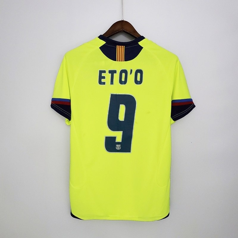 Áo Thun Bóng Đá Đội Tuyển Barcelona 05-06 / 06-07 Phong Cách retro