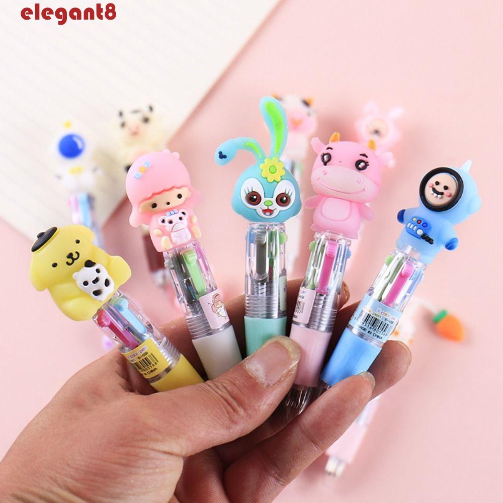 Bút Mực Mini Ngòi 0.5mm 4 Màu Dễ Thương