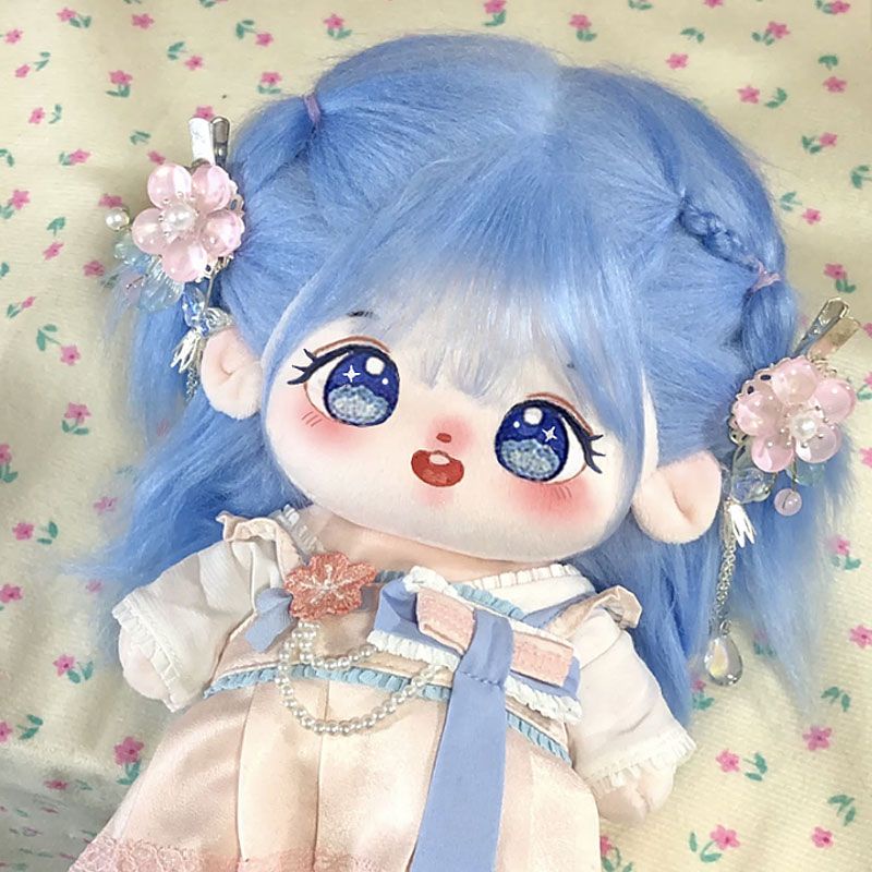 Búp Bê Nhồi Bông Cotton 20cm Thay Đổi Màu Nude Làm Quà Tặng Cho Bé Gái