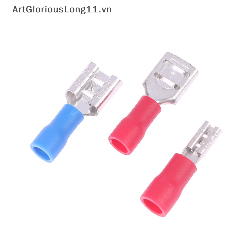 Set 50 Đầu Nối Dây Điện Cách Điện 2.8mm 4.8mm 6.3mm