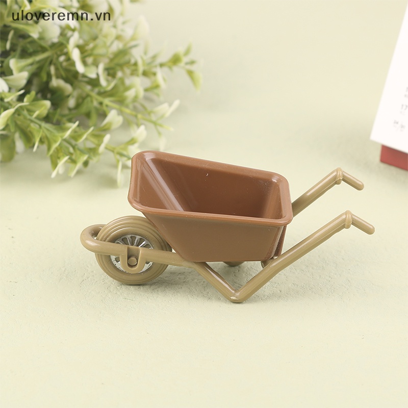 Set 3 Mô Hình Xe Nông Trại Tỉ Lệ 1: 12 Dùng Để Trang Trí Nhà Búp Bê