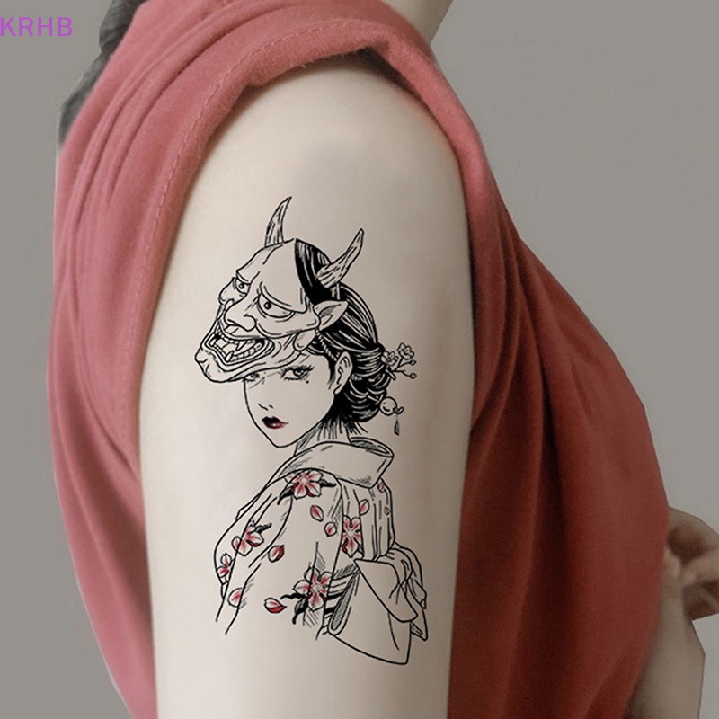 1 Tấm Hình Xăm Dán Tạm Thời Chống Nước Độc Đáo Mới