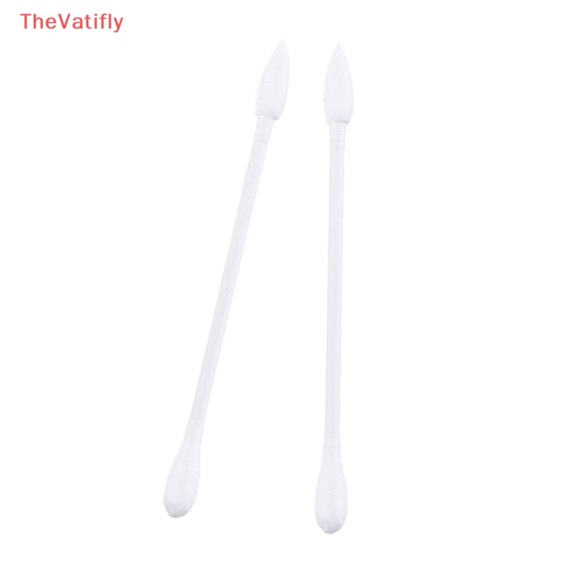 Bộ 100 Tăm Bông Cotton Hai Đầu Dùng Để Vệ Sinh Xe Hơi